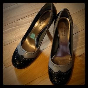 Franco Sarto Vintage Two Tone Pumps